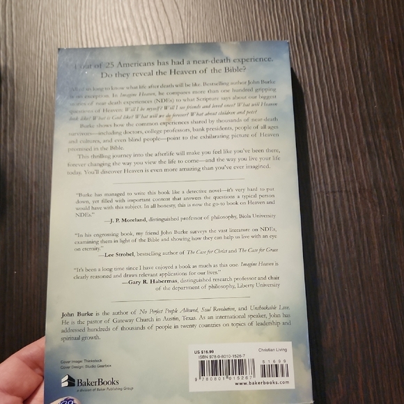 🛍🛍🛍🛍🛍Imagine Heaven Book by John Burke Must Purchase With Something - Picture 2 of 5